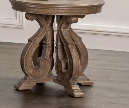Oak End Table - Traditional Solid Wood Design