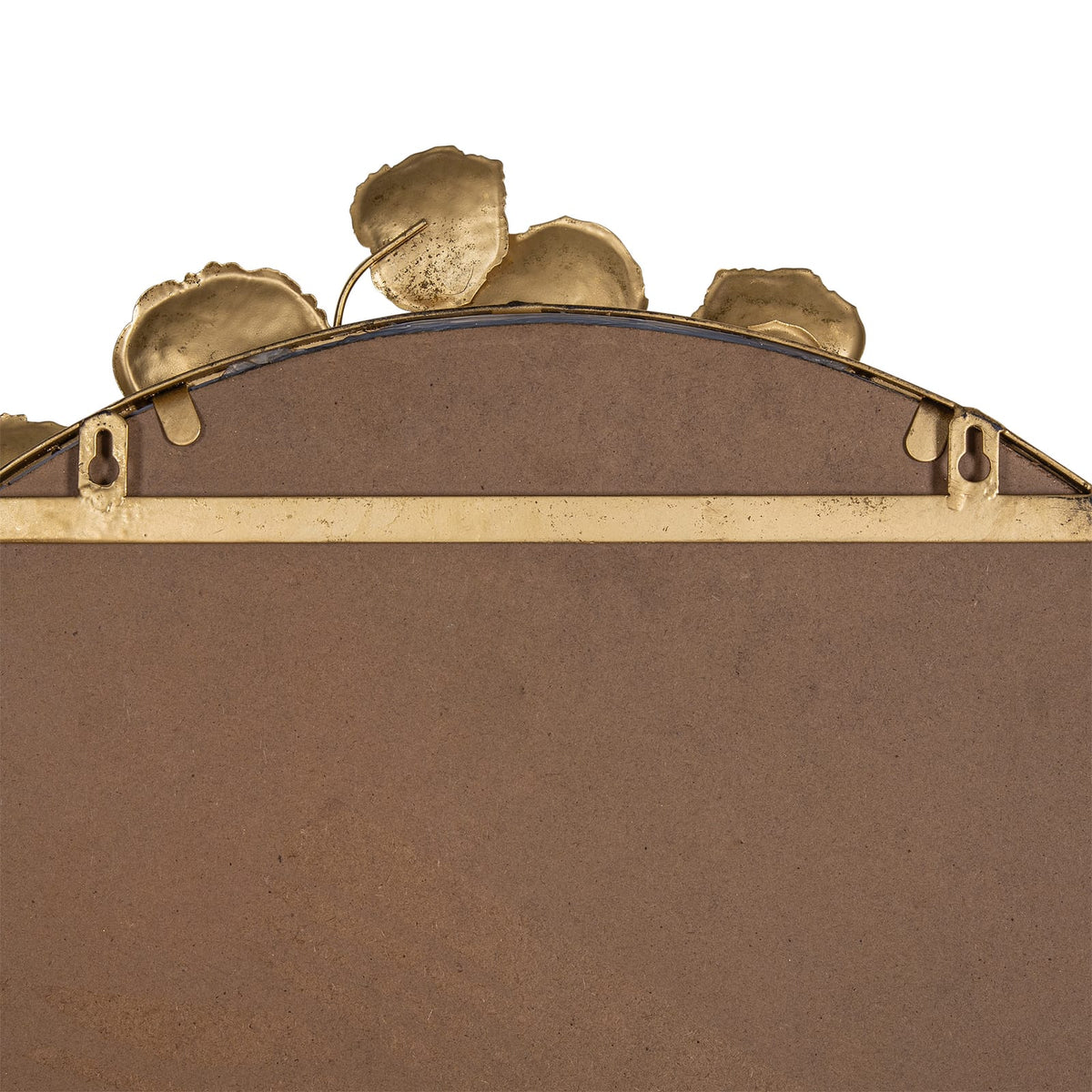 Gold Iron Full Length Mirror for Bedroom Wall Decor and Storage