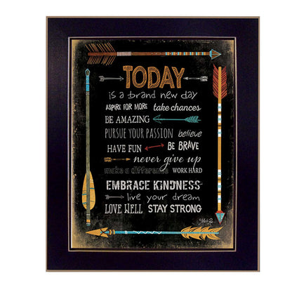 Black Frame Wall Art - Marla Rae Quote Poster