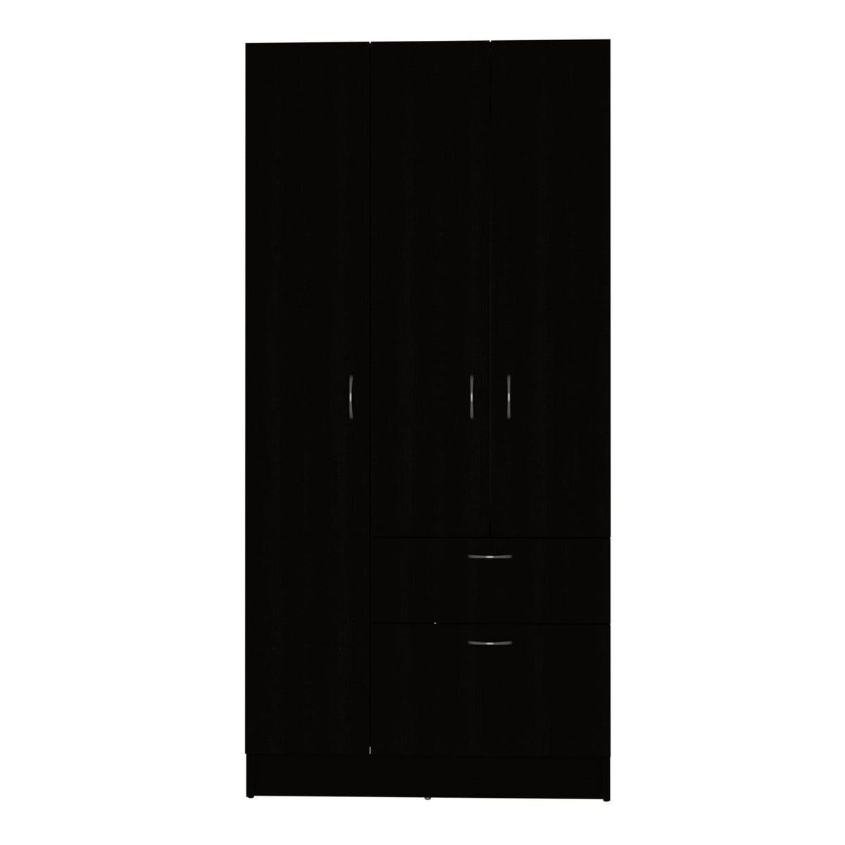 Armoire Cobra - White & Black Bedroom Armoire