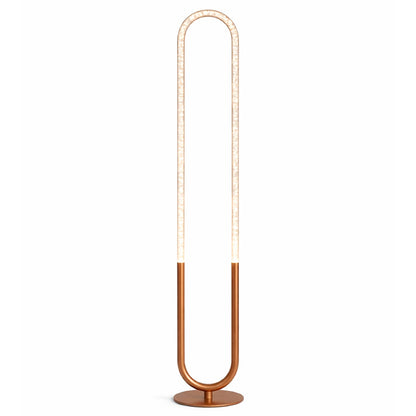 Contemporary Bronze Floor Lamp - LED Standing Light for Living Room, Bedroom & Office