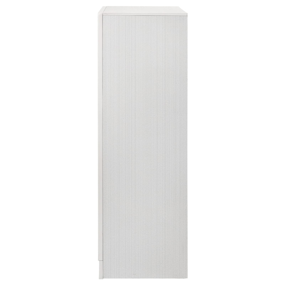White Wood 6-Drawer Chest - Bedroom Storage