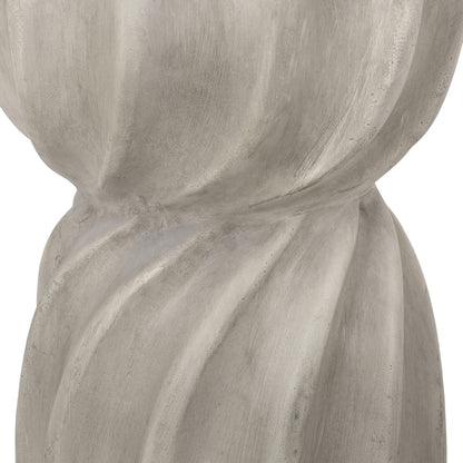 CANIS Side Table - Grey Magnesium Oxide Outdoor Table