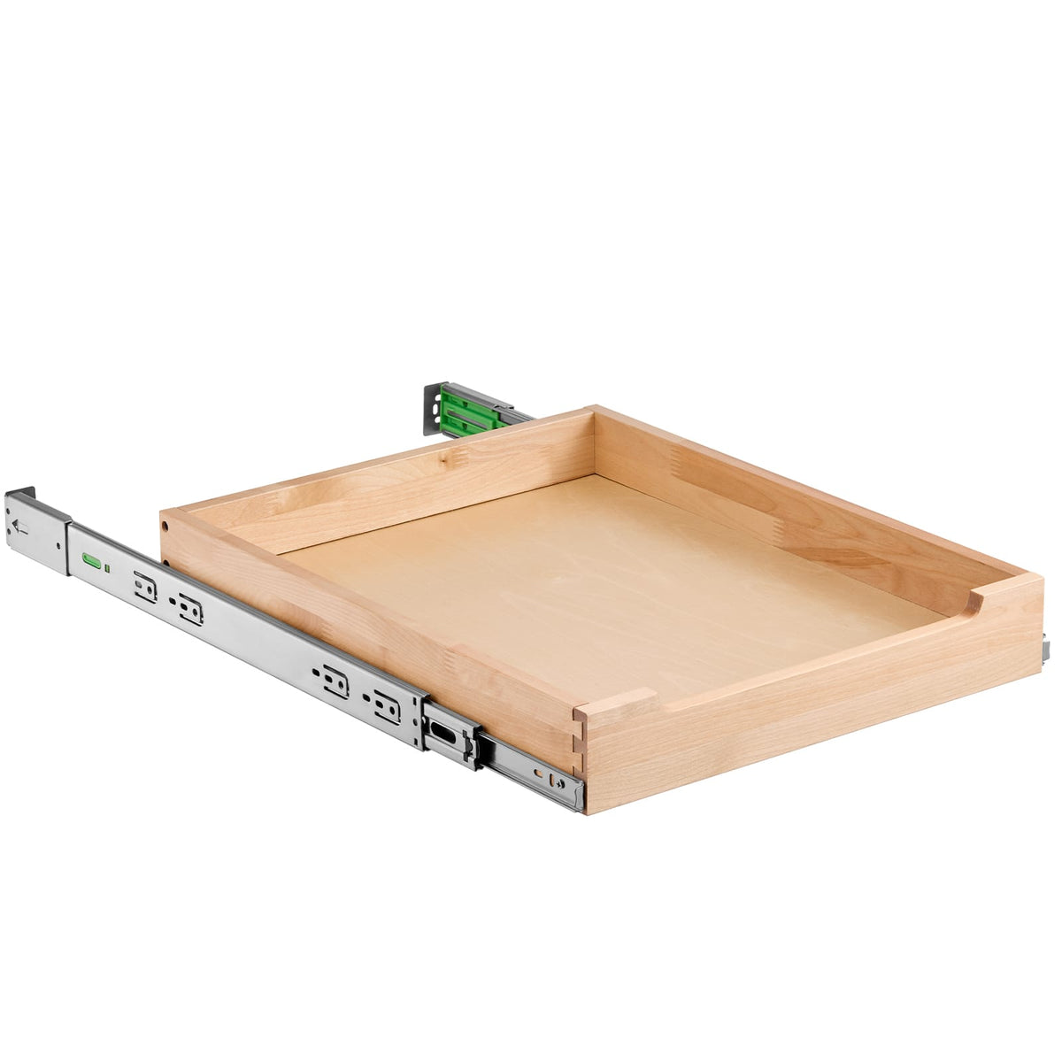 Pull Out Cabinet Organizer - Wood Soft Close Slide Shelf Drawer 17"