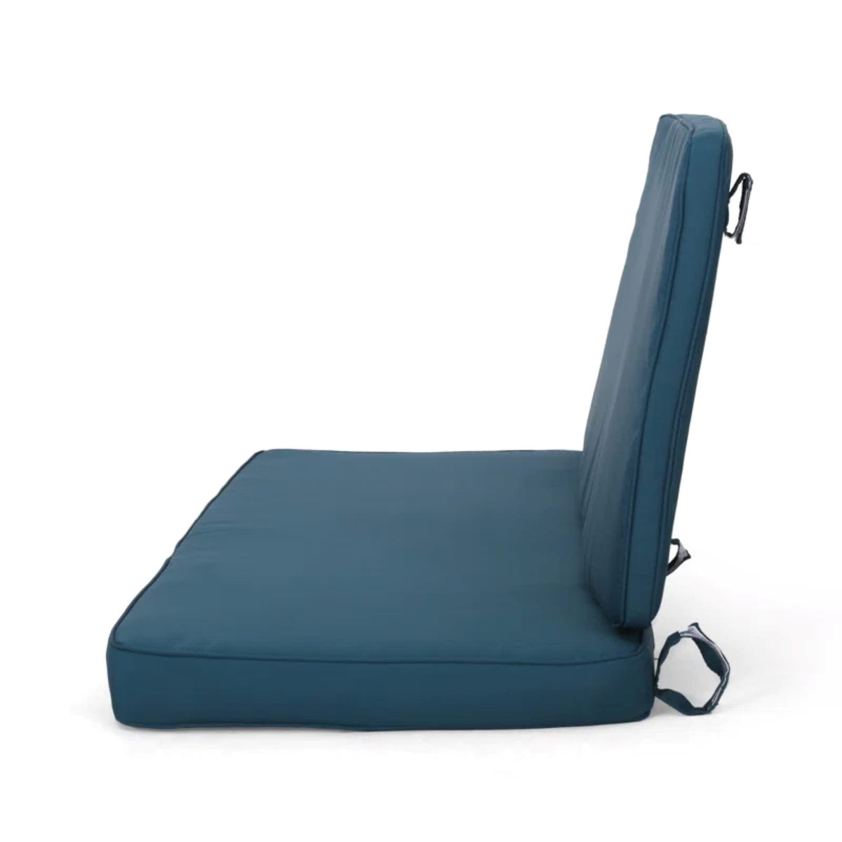 Teal Outdoor Garden Cushion Set for Poolside or Porch Seating