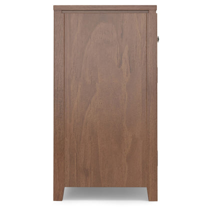 Cosmopolitan 54 Inch Wide Solid Wood Sideboard Buffet - Dark Brown