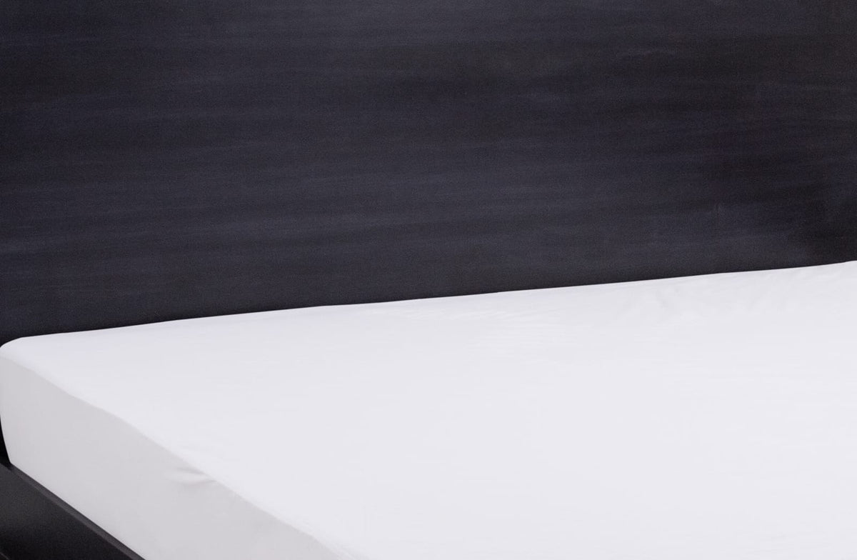 Full Size Cotton Mattress Protector - White