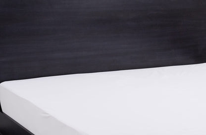 Full Size Cotton Mattress Protector - White