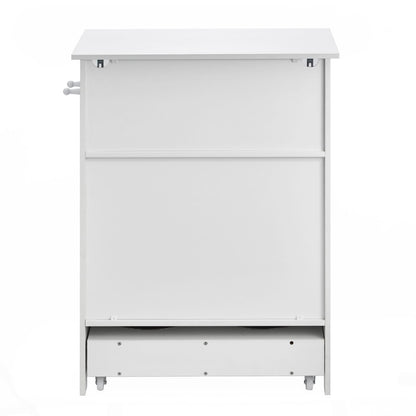 Multi-Functional Pet Feeding Station - Elevated Bowls & Storage Cabinet