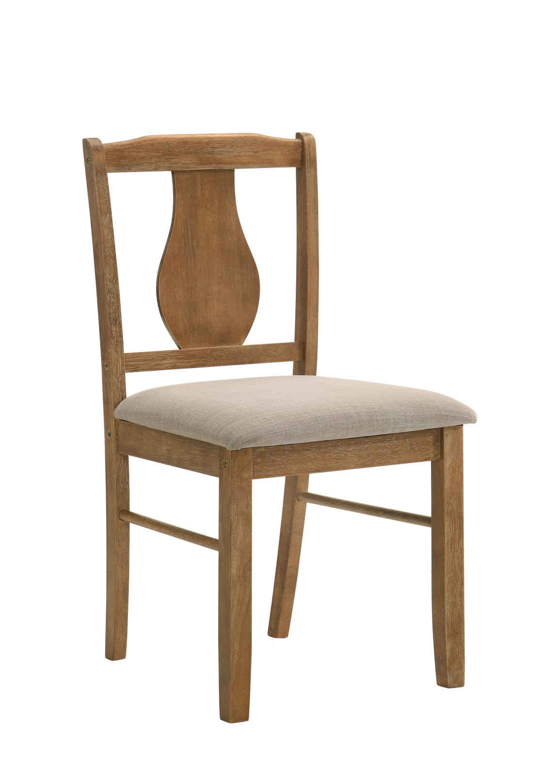 Kayee Weathered Oak Finish 5PC Pack Dining Set - Dining Table & Chairs