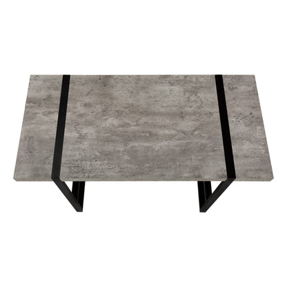 Grey Concrete Desk - 48" Home Office Computer Desk