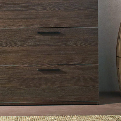Morgan Farmhouse Six-Drawer Jumbo Dresser - Espresso Solid Wood