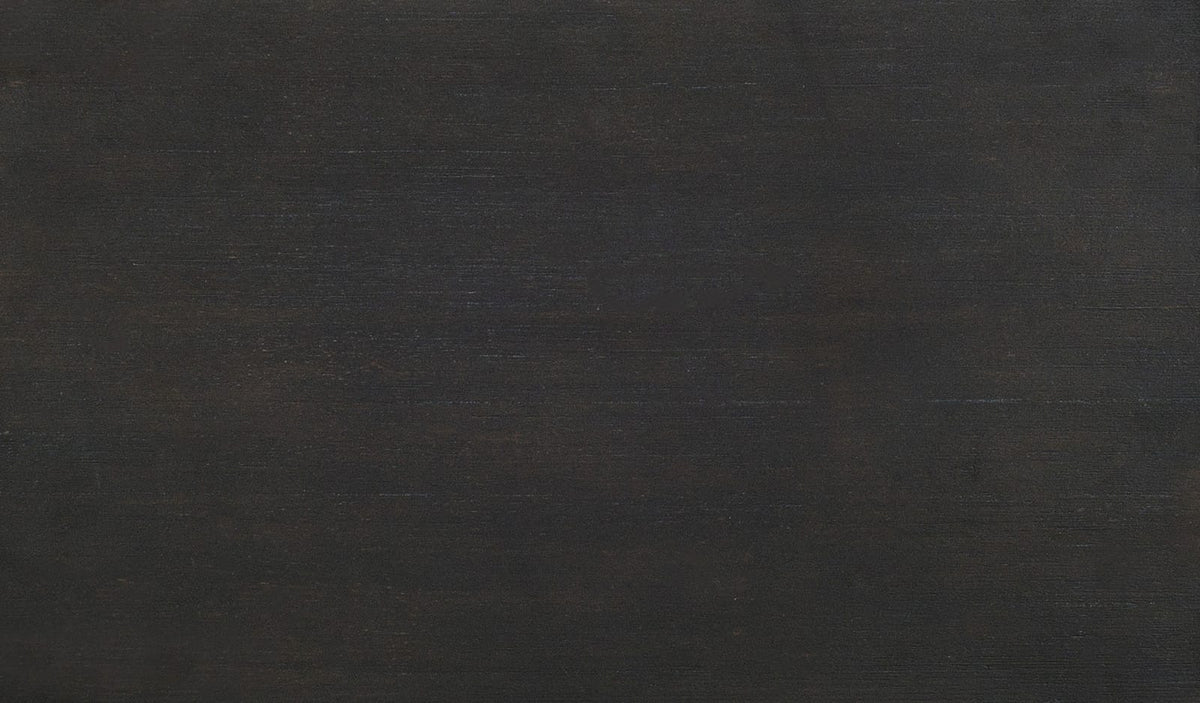 64" Charcoal Wood Bed Dresser Rustic Bedroom Storage