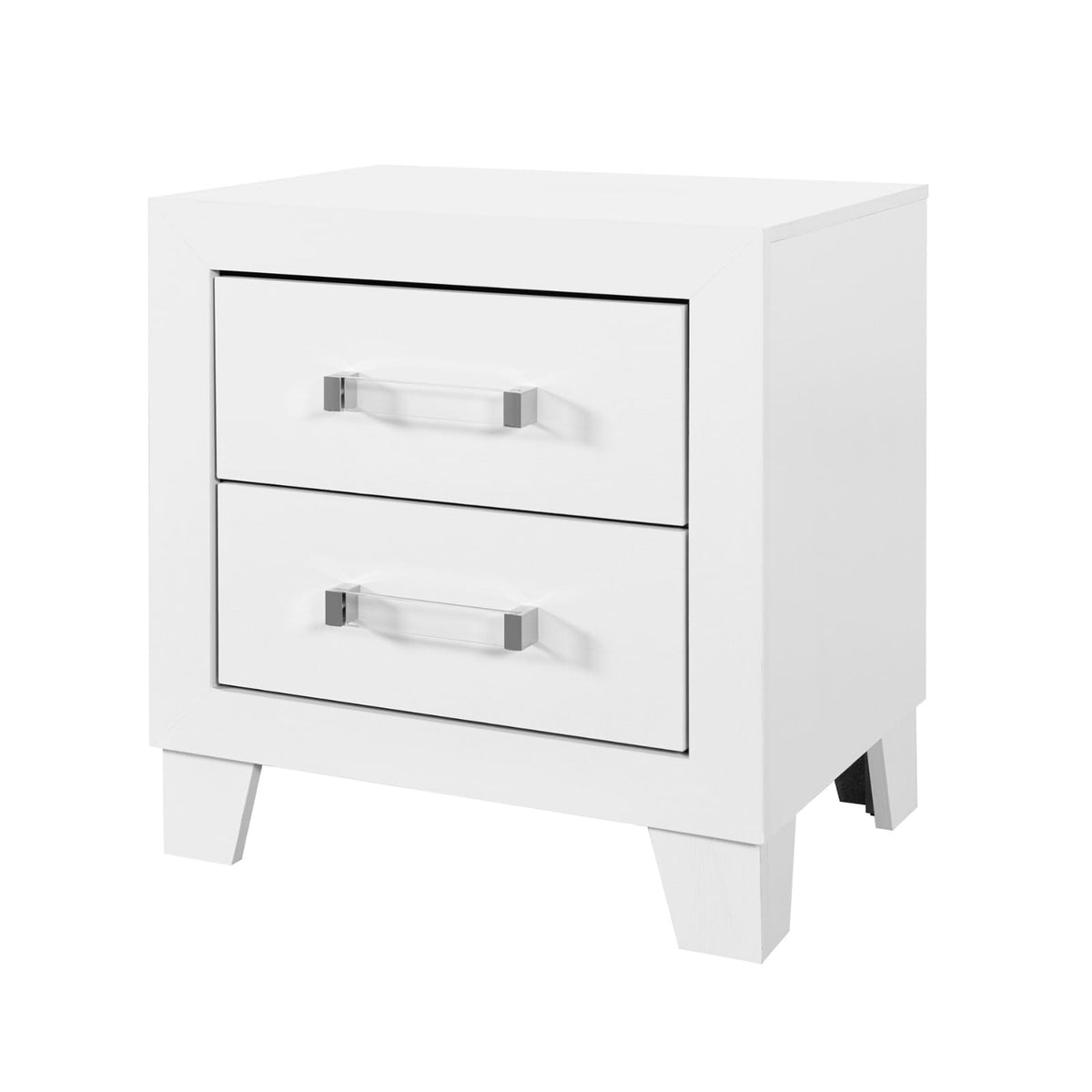 OMODA White Nightstand - Modern Bedroom Storage