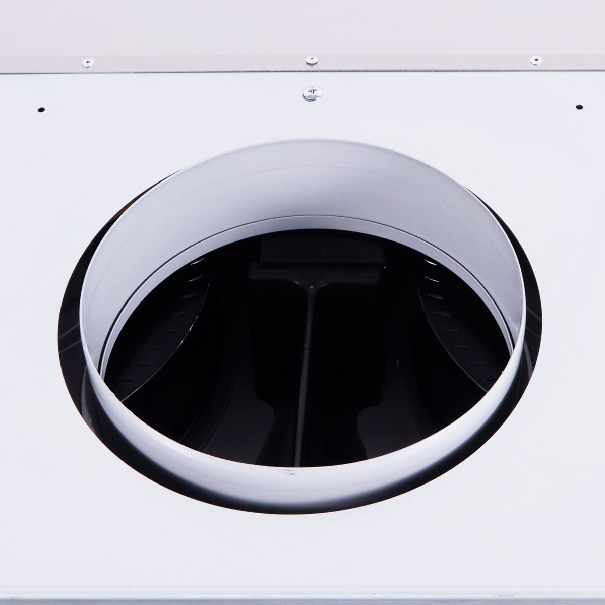 Stainless Steel Range Hood with Dual Motors for Kitchen Storage