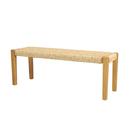 Teak Acacia Wood Patio Bench - 43.25" Wide