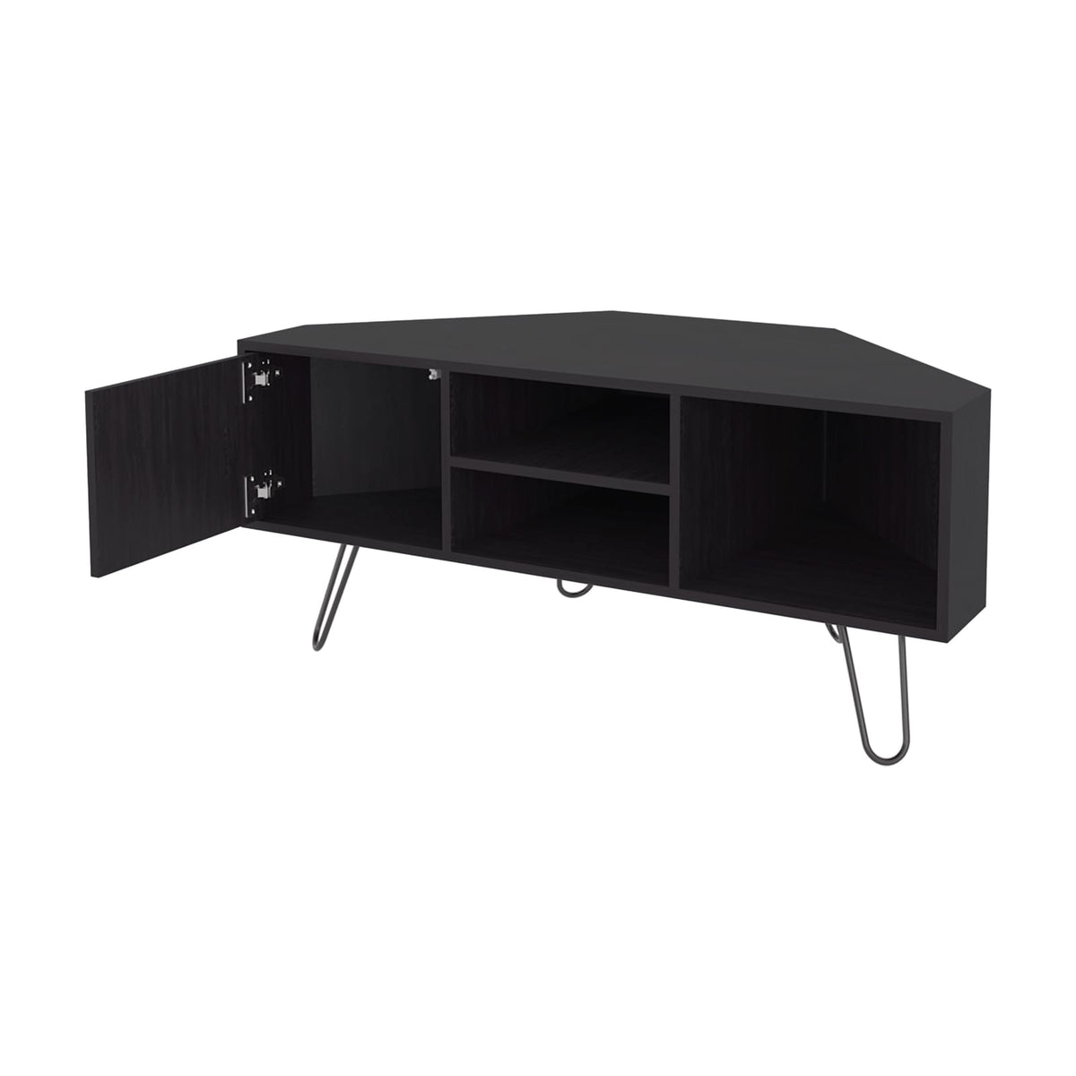 Wenge 1-Door TV Stand - Primary Living Space Storage