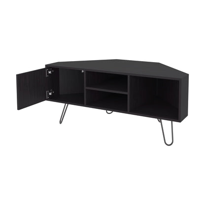 Wenge 1-Door TV Stand - Primary Living Space Storage