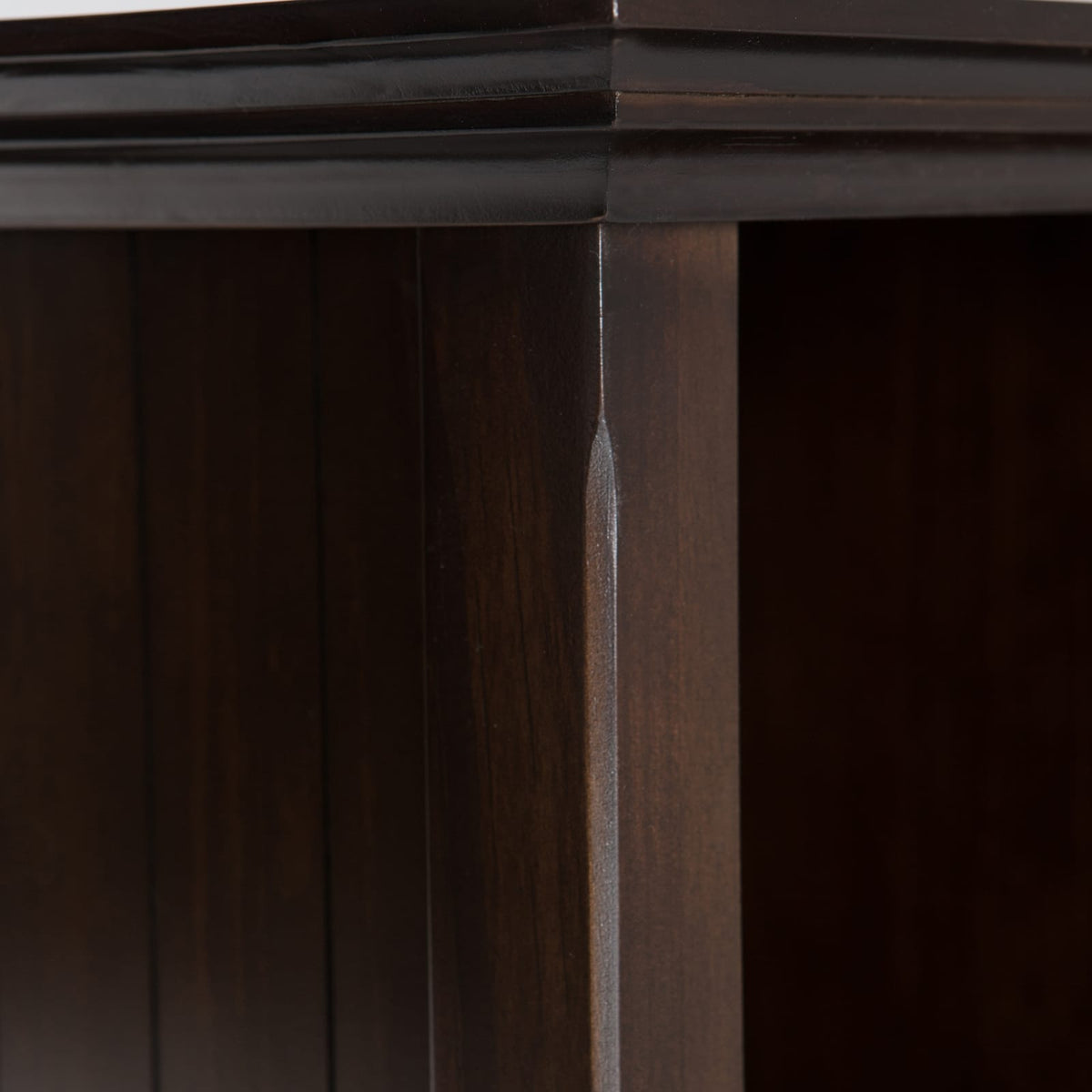 Acadian 57 Inch Wide Solid Wood Sofa Table - Dark Brown