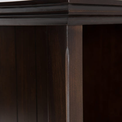Acadian 57 Inch Wide Solid Wood Sofa Table - Dark Brown