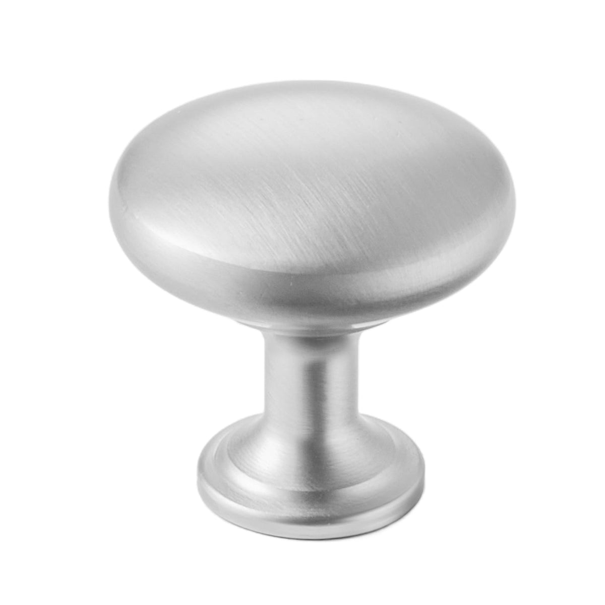 25 Zinc Alloy Drawer Knobs - Nickel Finish Cabinet Hardware