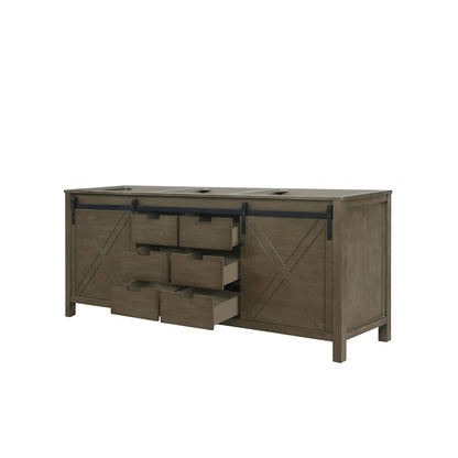 Rustic Brown 80 inch Bathroom Vanity for Bathroom Renovation