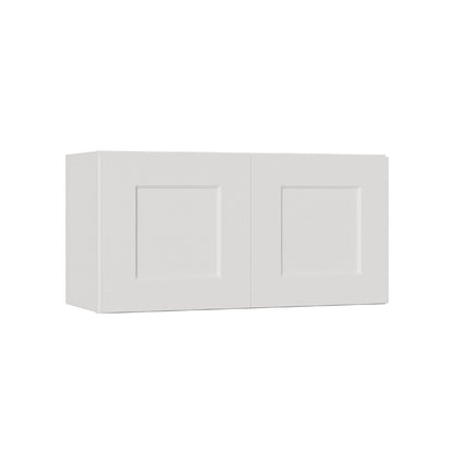 Solid Wood Shaker Wall Cabinet - White, Ready to Assemble (RTA)