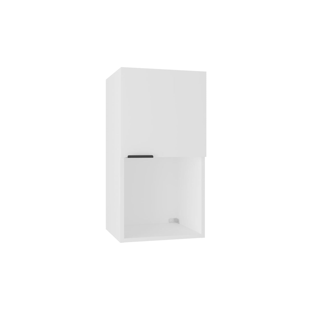 Wall Mounted White Medicine Cabinet With Mirror - Bathroom Storage