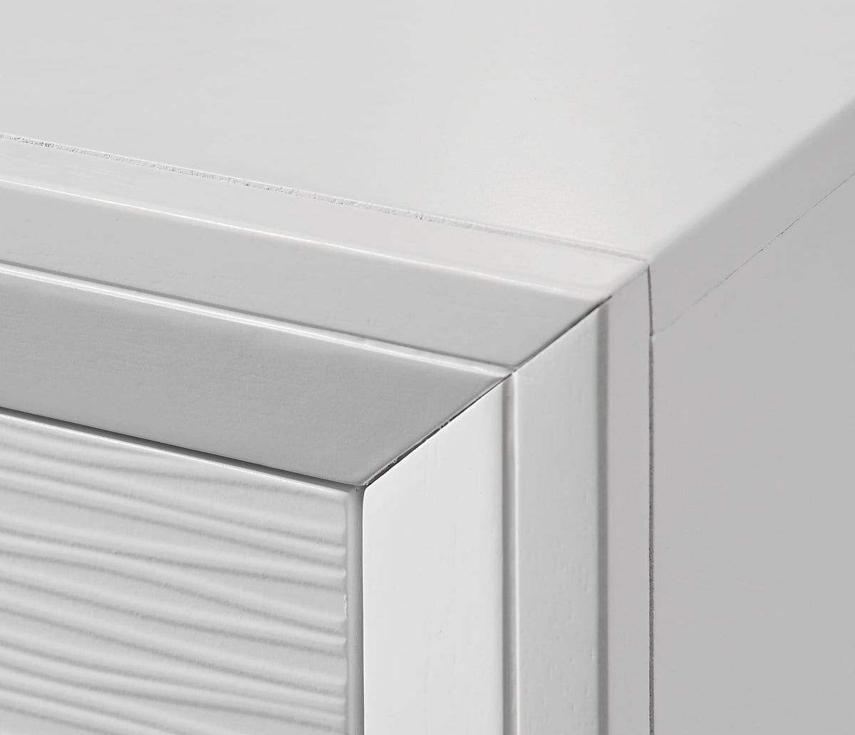 White 9-Drawer Dresser - Modern Wood Bedroom Storage
