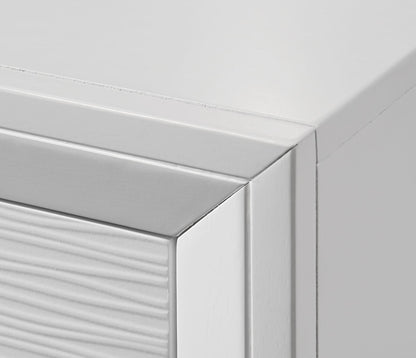 White 9-Drawer Dresser - Modern Wood Bedroom Storage