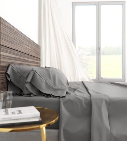 Bamboo Cotton Sheets - Soft & Smooth Twin Long
