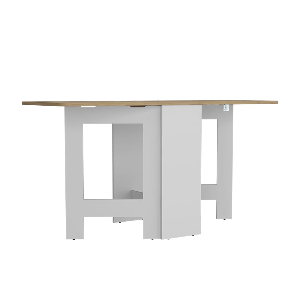 Multicolor Folding Dining Table with Engineered Wood for Living Room