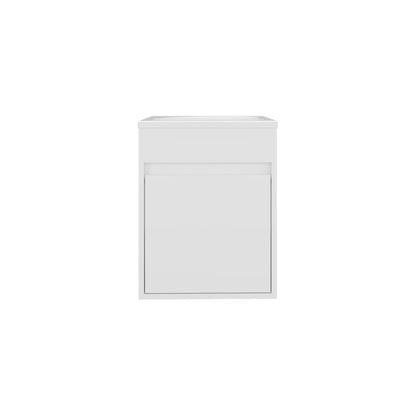 Sutcliffe Vanity Sink - White Engineered Wood Bathroom Vanities