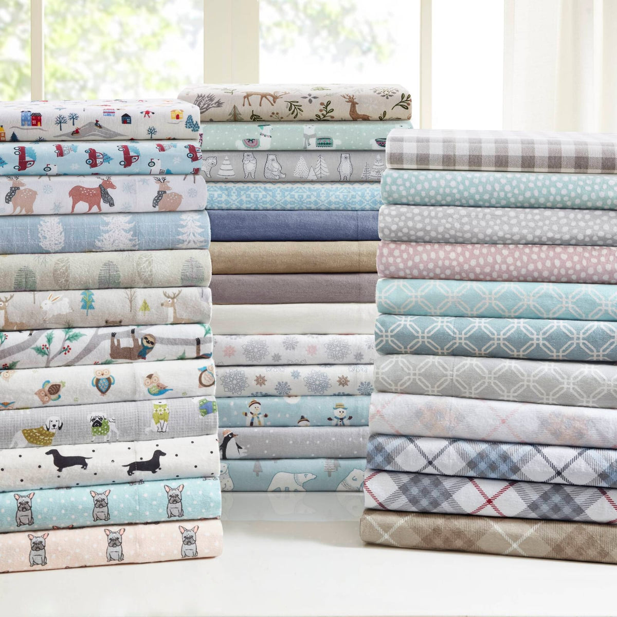 Colorful Cotton Sheet Set - 4 Piece Twin XL Bedding