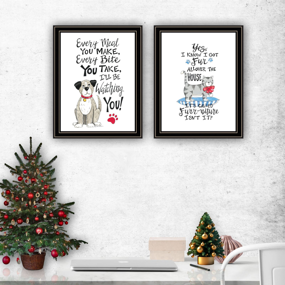 Wood & Paper Framed Wall Art - Multicolor Dcor