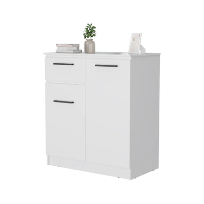 White Bedroom Dresser - 36" Wide Storage Chest