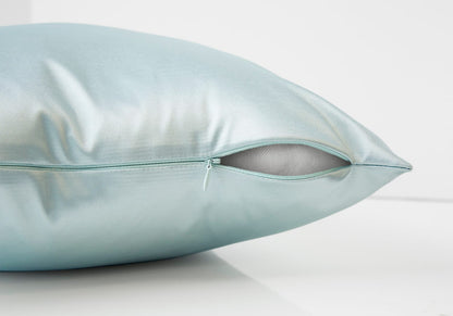 Mint Green Throw Pillow - 18x18 Square Accent Pillow