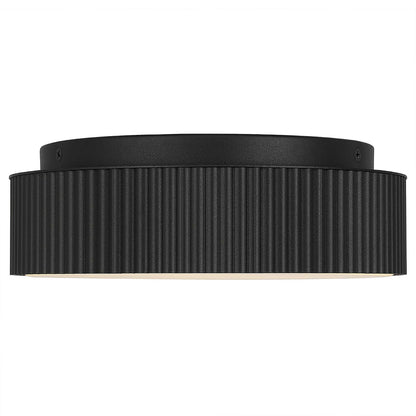 Black LED Flush Mount Ceiling Light - 9 Inch