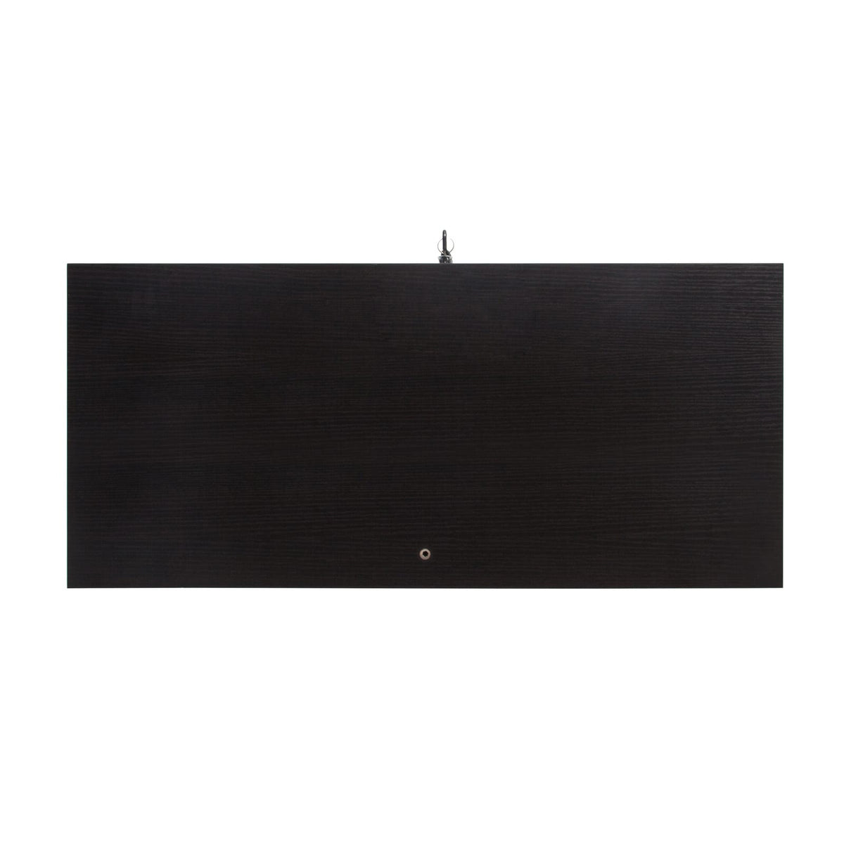 Tall 4-Shelf Glass Display Cabinet - Black for Living Room