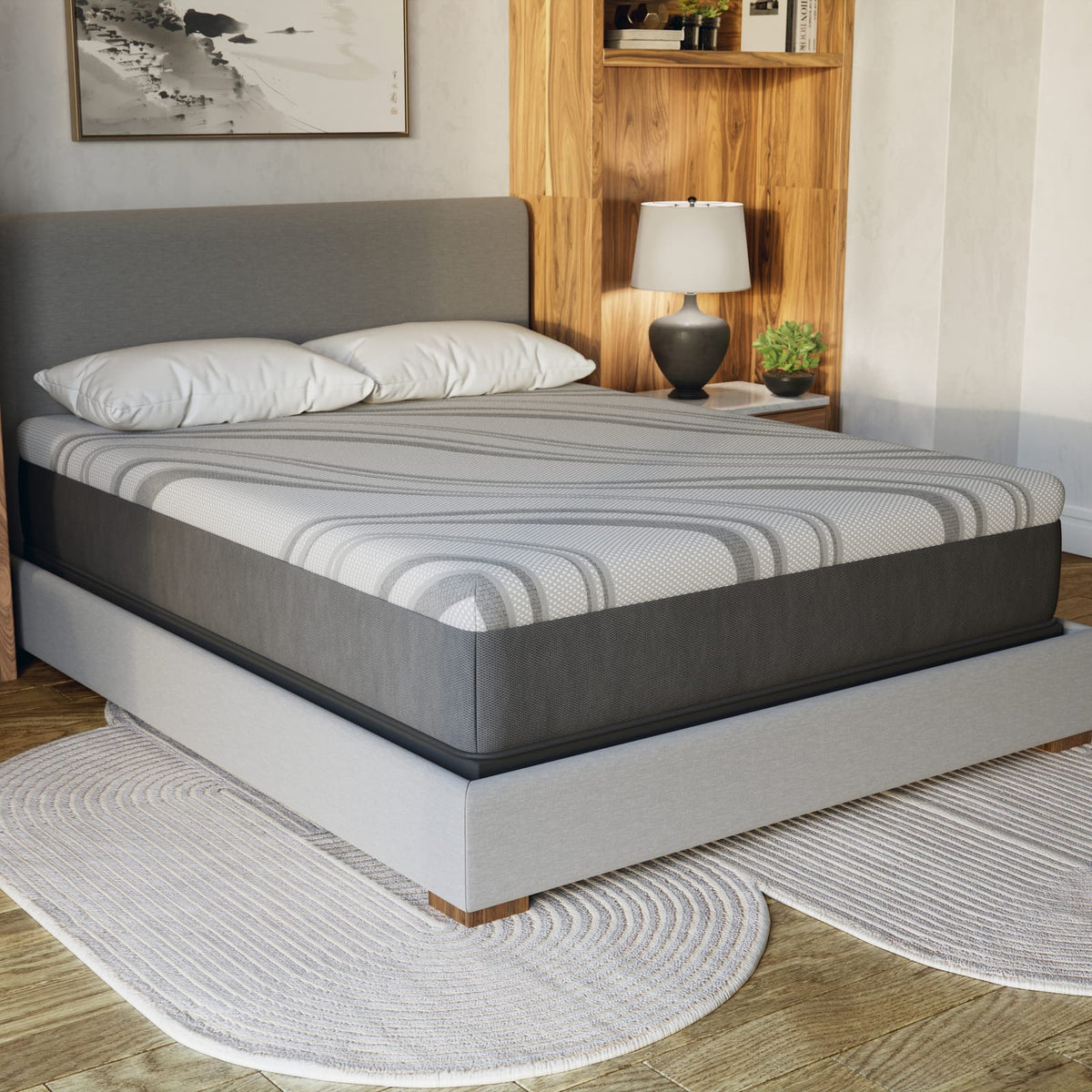 Diamond Pro Gel Memory Foam Twin XL Mattress - Cooling & Supportive