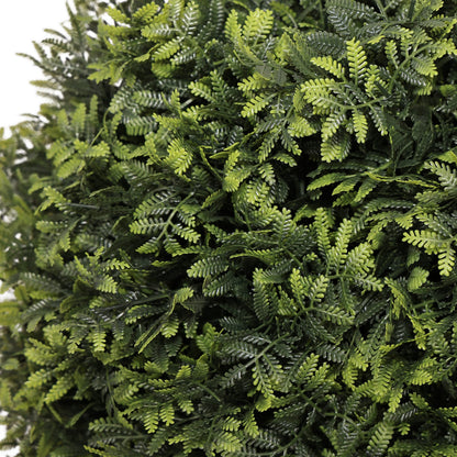 22 Inch Artificial Mimosa Plant in Black Pot