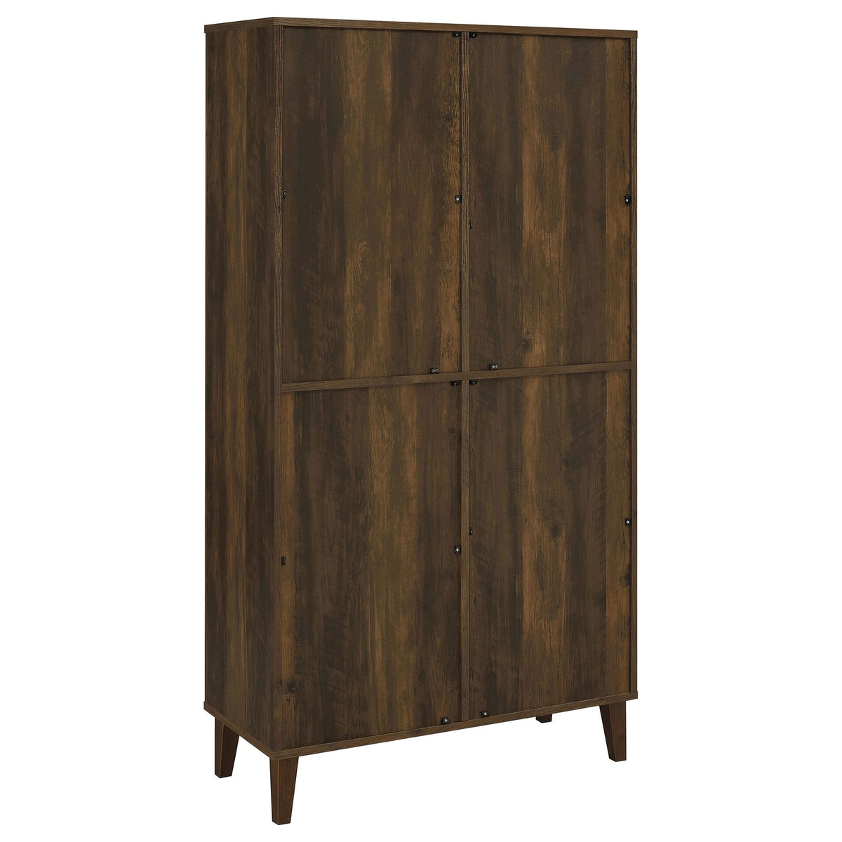 Brown Farmhouse Accent Cabinet - 35.5" Tall