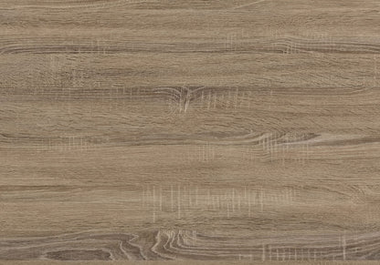 Taupe Particle Board Computer Desk with Storage Drawers for Home Office