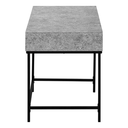 Grey Stone Computer Desk - Home Office Storage