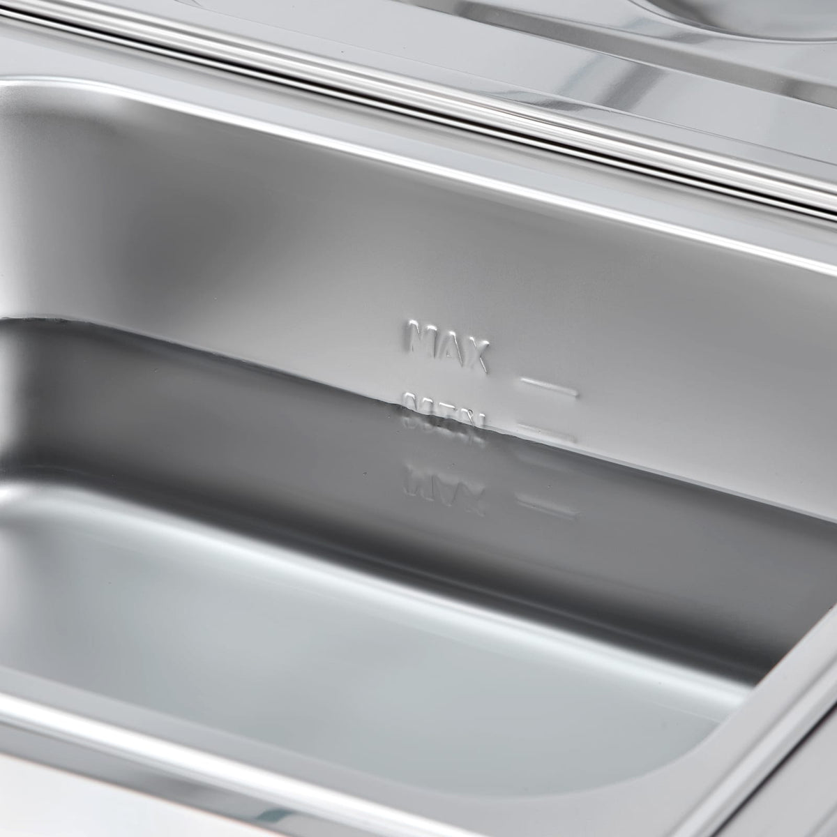 Commercial Food Warmer 4-Pan - Stainless Steel Buffet Bain Marie
