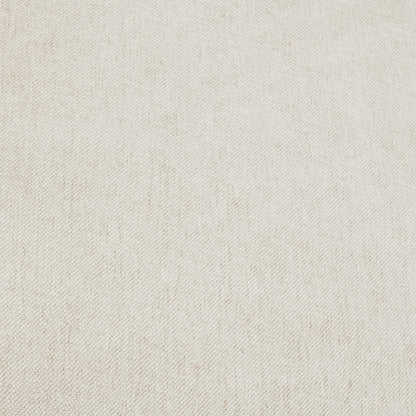 Beige Grey Polyester Ottoman - 28" Rectangle
