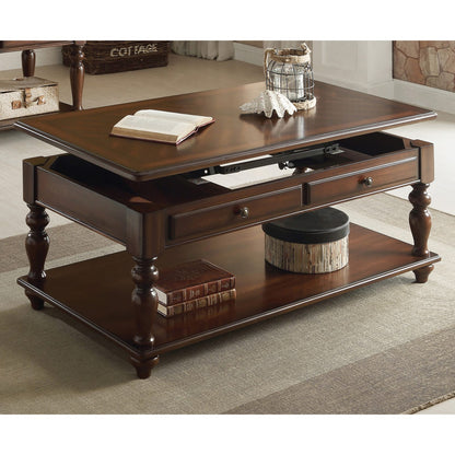 Walnut Coffee Table with Lift Top - Storage & Style