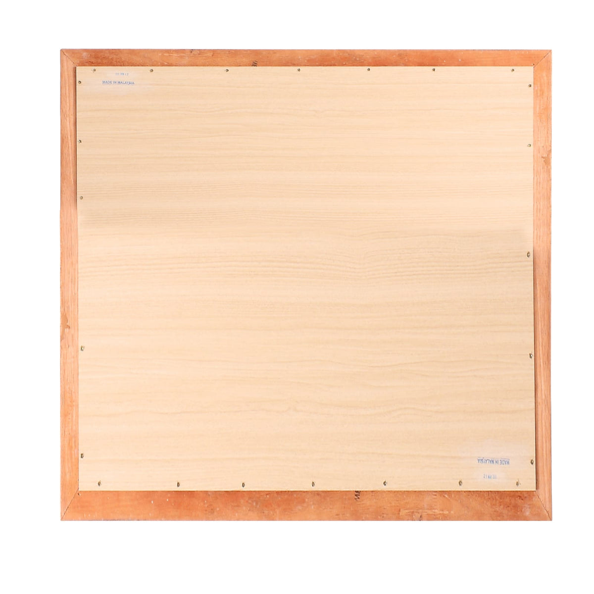 Oak Vanity Mirror - 38" x 38" Storage Mirror