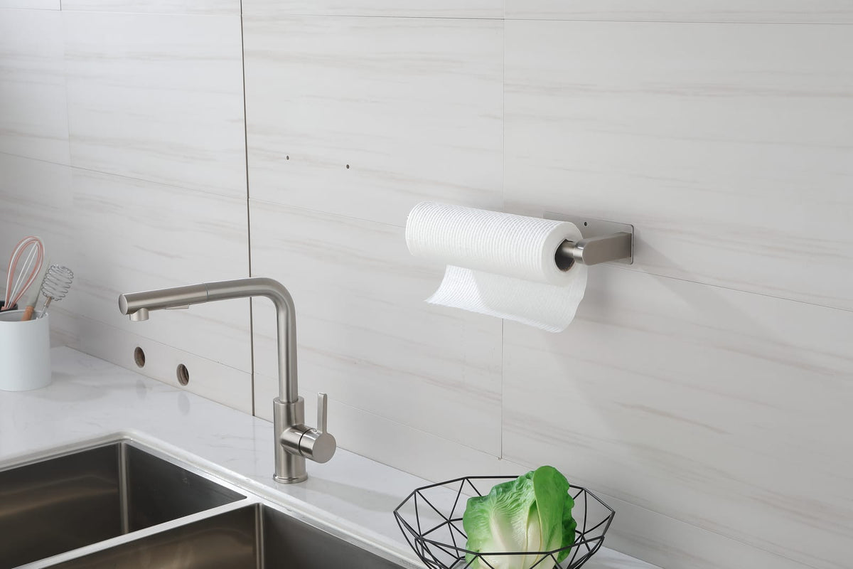 Stainless Steel Paper Towel Holder - 12 Inch (2 Pack)