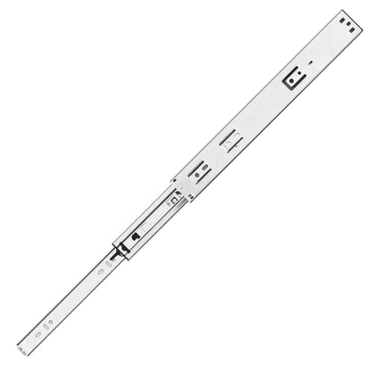 22 Inch Steel Drawer Slides - Full Extension Soft Close Rails